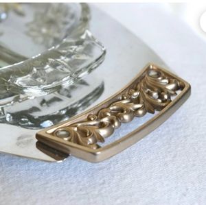 2 Kromex Chrome Vintage Relish Servers..chrome dish with glass insert